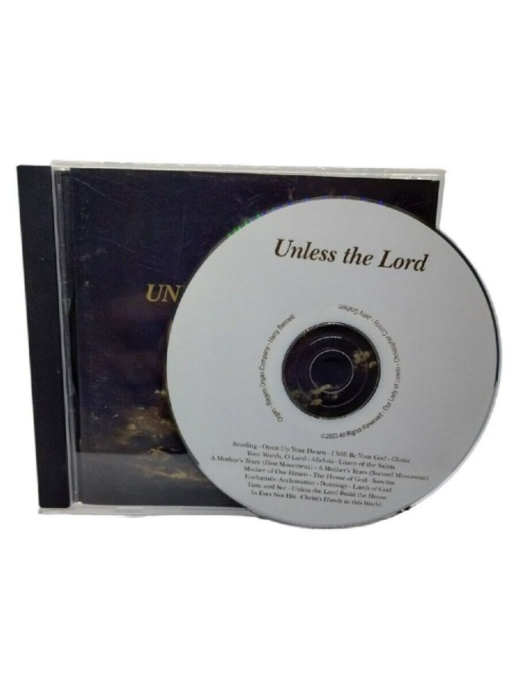 Our Lady of Loreto Unless the Lord Christian Gospel Hymns Music CD 2003